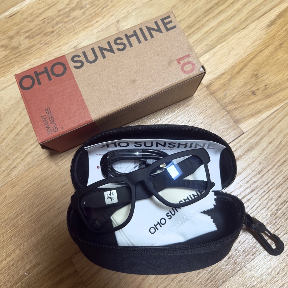 NEW Oho Sunshine Smart Glasses